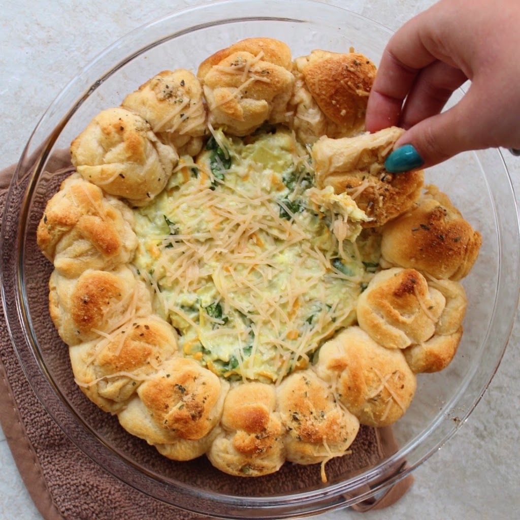 Cheesy Spinach Artichoke Dip Six Vegan Sisters