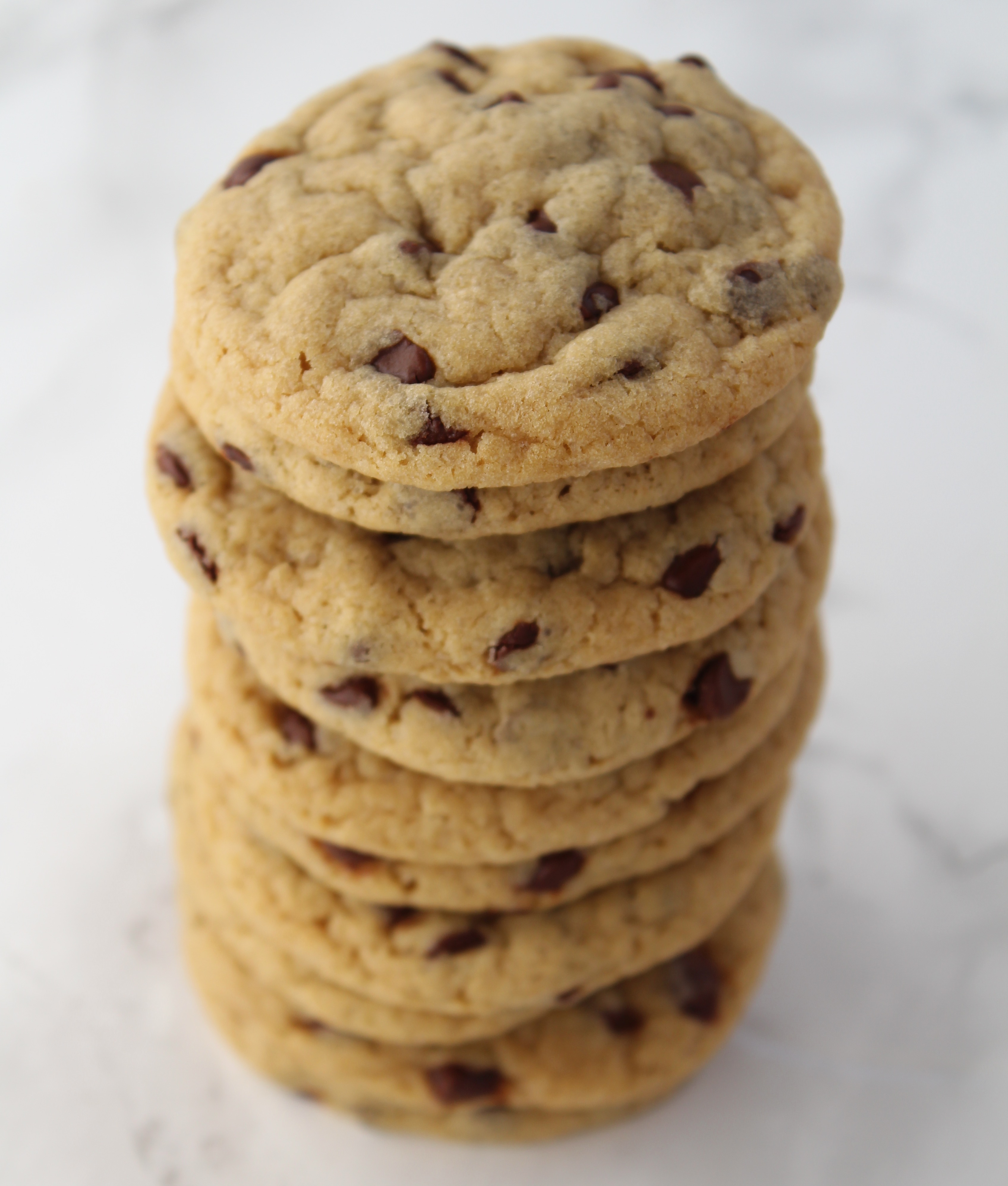 Classic Chewy Chocolate Chip Cookies – Six Vegan Sisters