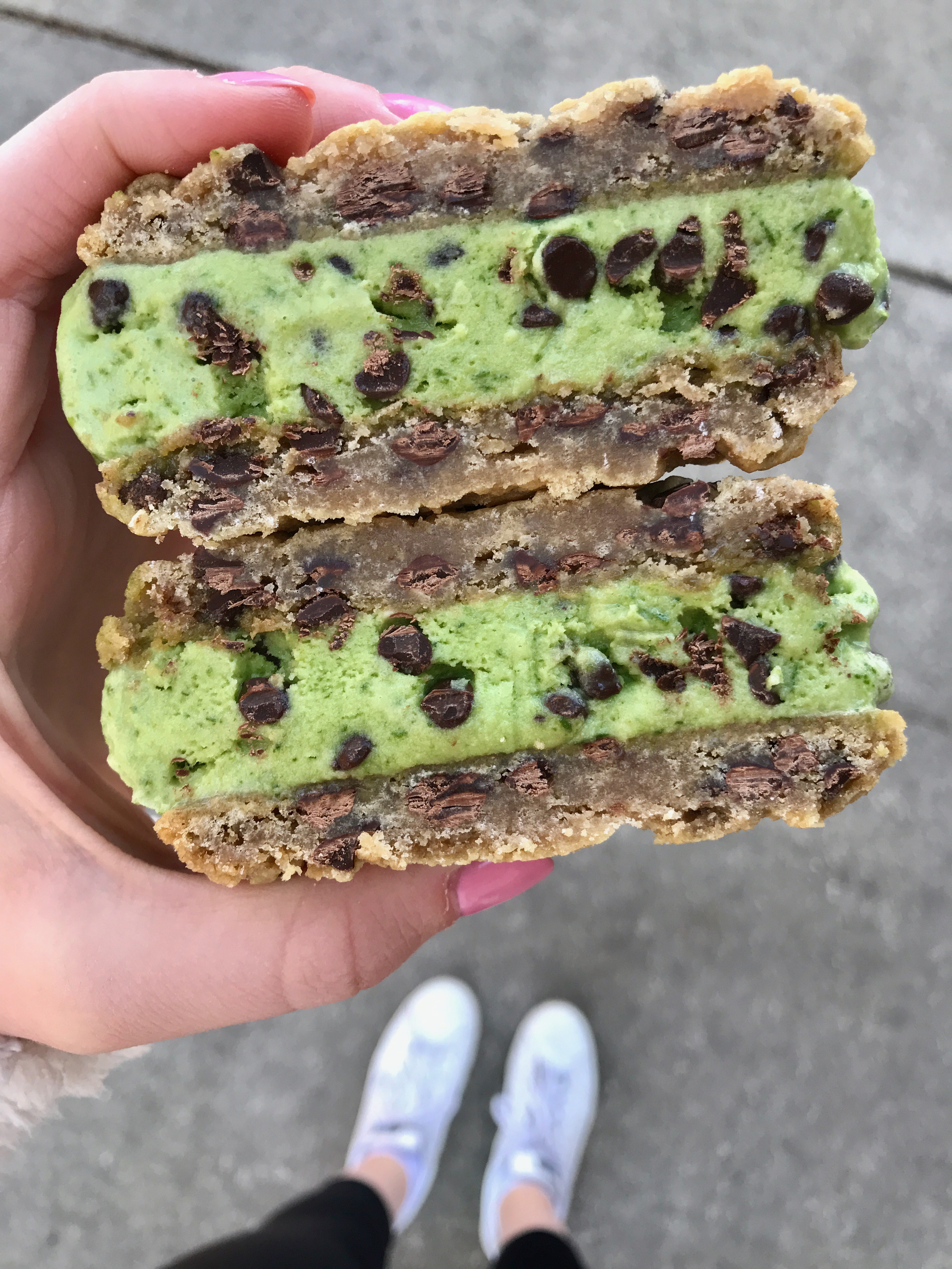 Mint Chocolate Chip Ice Cream Six Vegan Sisters