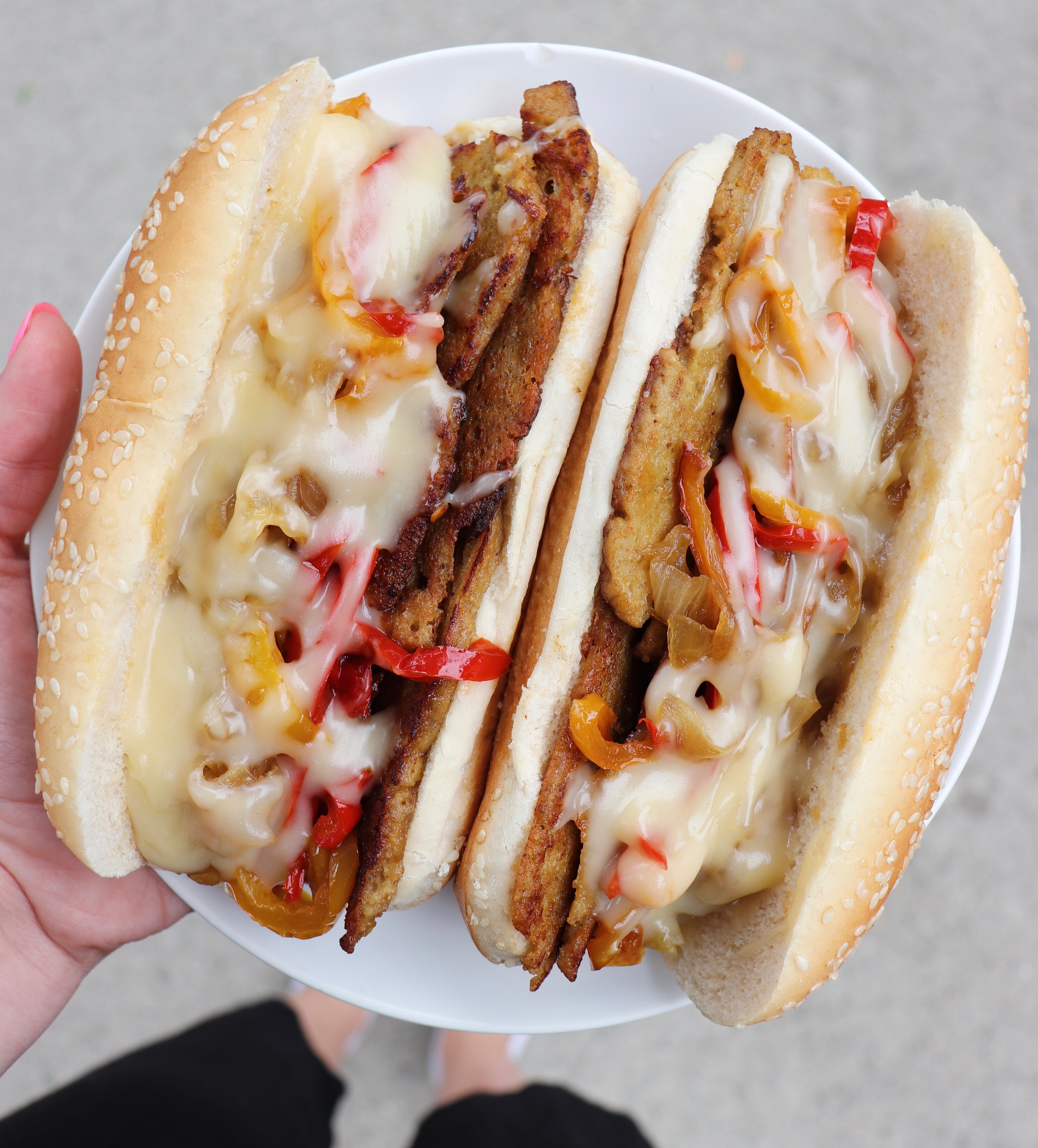 Seitan Philly Cheesesteak